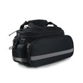 thumbnail image 2 of Rear Seat Bag Expandable MTB Bike Rack Bag Cycling Luggage Carrier Trunk Bag with Rain Cover, 2 of 6