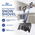 thumbnail image 2 of Snow Joe Shovelution 20-In Poly Back-Saving Telescoping Snow Shovel, 2 of 8