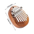 thumbnail image 3 of 8 Touches Kalimba Doigt Pouce Piano Marimba Accessoire Musical, 3 of 9