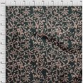 thumbnail image 4 of oneOone Viscose Chiffon Black Fabric Asian Block Sewing Craft Projects Fabric Prints By Yard 42 Inch Wide, 4 of 4
