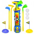 thumbnail image 1 of Kidplokio Toddler Indoor Toy Golf Caddy Set, Blue Ages 3 to 8, 1 of 7