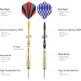 thumbnail image 4 of Champion's Choice: Steel Tip Darts with Aluminum Shafts, Customizable Options for Personalized Gameplay, Includes Dart Sharpener, 4 of 5