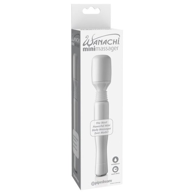 Wanachi Mini Massager Personal Massage Wand, White