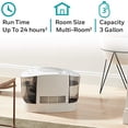 thumbnail image 3 of Honeywell HEV685W Top Fill Console Humidifier, White, 3 of 5
