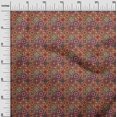 thumbnail image 2 of oneOone Viscose Chiffon Fabric Floral & Geometric Ethnic Printed Craft Fabric BTY 42 Inch Wide, 2 of 4