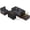 Gris, variante sur Costway Ensemble de Mobilier de Jardin 5 Pcs, Canapé en Rotin Robuste avec Table Foyer de 60 000 BTU, Gris