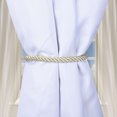 thumbnail image 1 of Agiferg Ropes Tie Backs for Window Curtain Cord Buckle Tiebacks Braided Tie Backs, 1 of 5