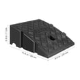 thumbnail image 1 of MasteelfCA Plastic Slope Ramp Plastic Threshold Ramp Portable Lightweight Outdoor Ramp, 1 of 7