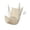 White, variant on Hammock Chair Hanging Rope Swing - 130x100cm Heavy-Duty Nylon Hammock with Spreader Bar for 2 Adults, Indoor Outdoor Hanging Chair for Bedroom, Backyard, Camping
