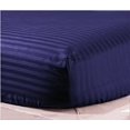thumbnail image 2 of 1200 Thread Count 100% Egyptian Cotton 3-Piece Fitted Sheet ( 1 Fitted Sheet + 2 Pillow Covers) 27 Inches Deep Pocket Size Stripe Pattern, 2 of 4