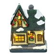 thumbnail image 3 of Mini Maison LED de Noël Atmosphère Illuminée Cadeau Décor Figurines Mini Maison pour Décor de Noël, 3 of 8
