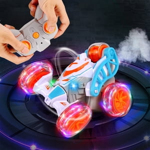 Jusqu'à 70% Départ Iumwxz Vaporisateur RC Voitures pour enfants Jouets garçon Stunt voiture télécommande voiture 2.4GHZ 360 Degree Flip Rotating Outdoor Toys for Children Party Favores Cyber_lundi et affaires