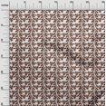 thumbnail image 3 of oneOone Cotton Cambric Brown Fabric Block Craft Projects Decor Fabric Printed By The Yard 56 Inch Wide-8S, 3 of 5