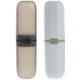 thumbnail image 1 of SNNROO Denture Case Holder Travel Box (2pcs) - Black & Blue, 1 of 7