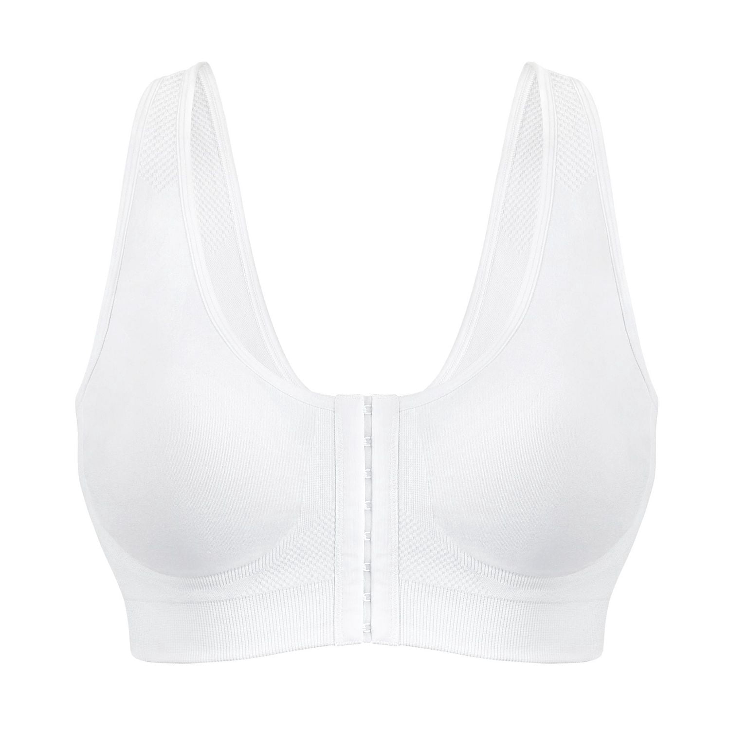 Exquisite Form  #9601000 FULLY Seamless Full-Coverage Bra, Wire-Free, Front Closure