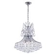 thumbnail image 1 of Cwi Lighting Lustre Princess à 8 Lumières en Duvet avec Fini Chrome, 1 of 2