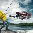 thumbnail image 1 of 7.2:1 Baitcasting Reel 18+1BB 12 Level Magnetic Brake Freshwater left right Right Hand, 1 of 7