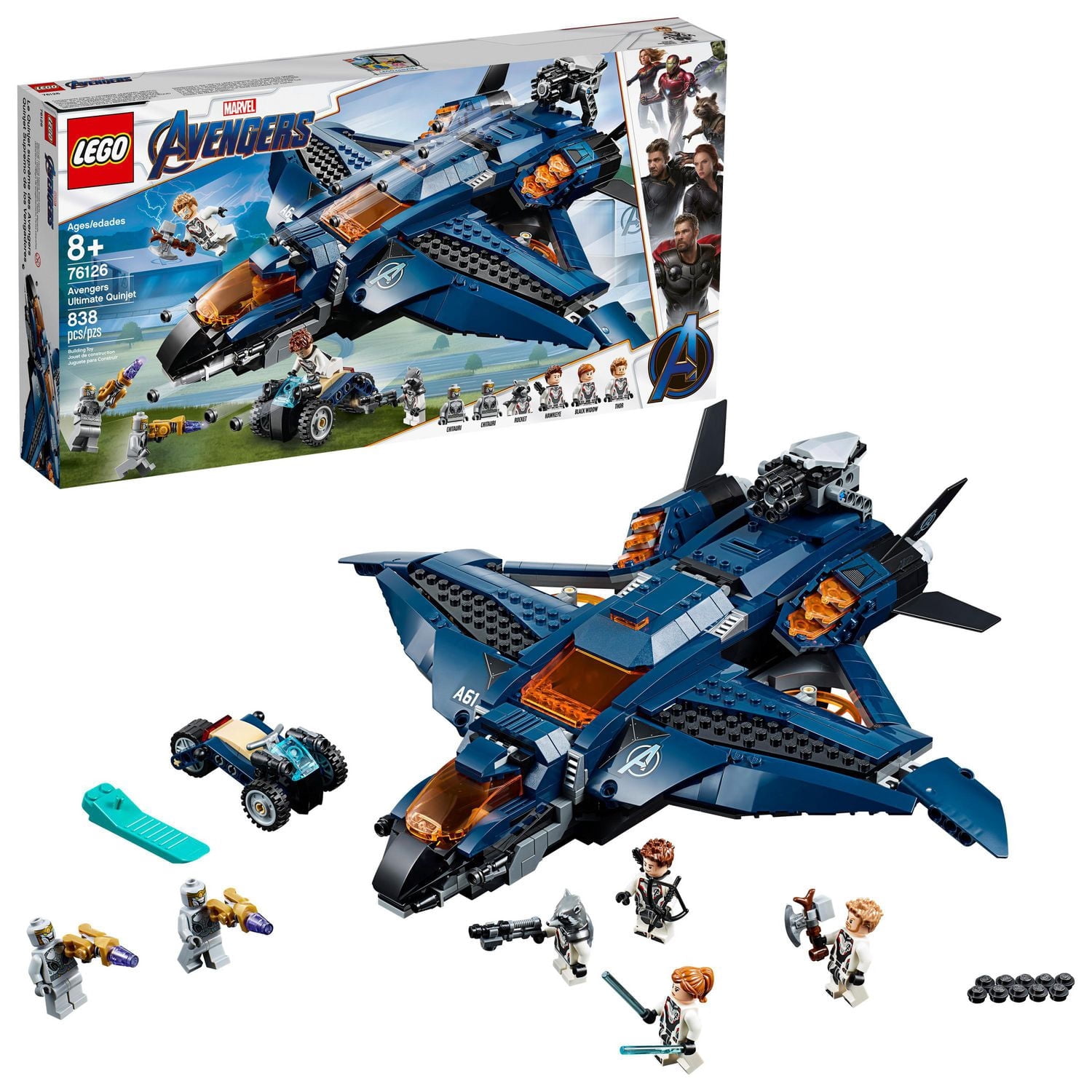 LEGO Super Heroes Le Quinjet des Avengers 76126