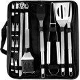 thumbnail image 1 of Bbq Barbecue Tool Set, 20 Pcs Stainless Steel Barbecue Accessories With Storage Bags, Complete Outdoor Barbecue Grill Utensils Set, Bbq Grilling Tools, 1 of 5
