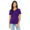 thumbnail image 1 of Bella + Canvas Ladies' Relaxed Jersey V-Neck T-Shirt, 1 of 1