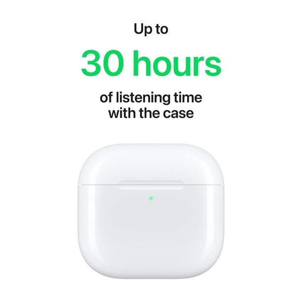 エアーポッズ4 Air Pods4 Apple AirPods 4 with Active Noise Cancellation - Walmart.ca