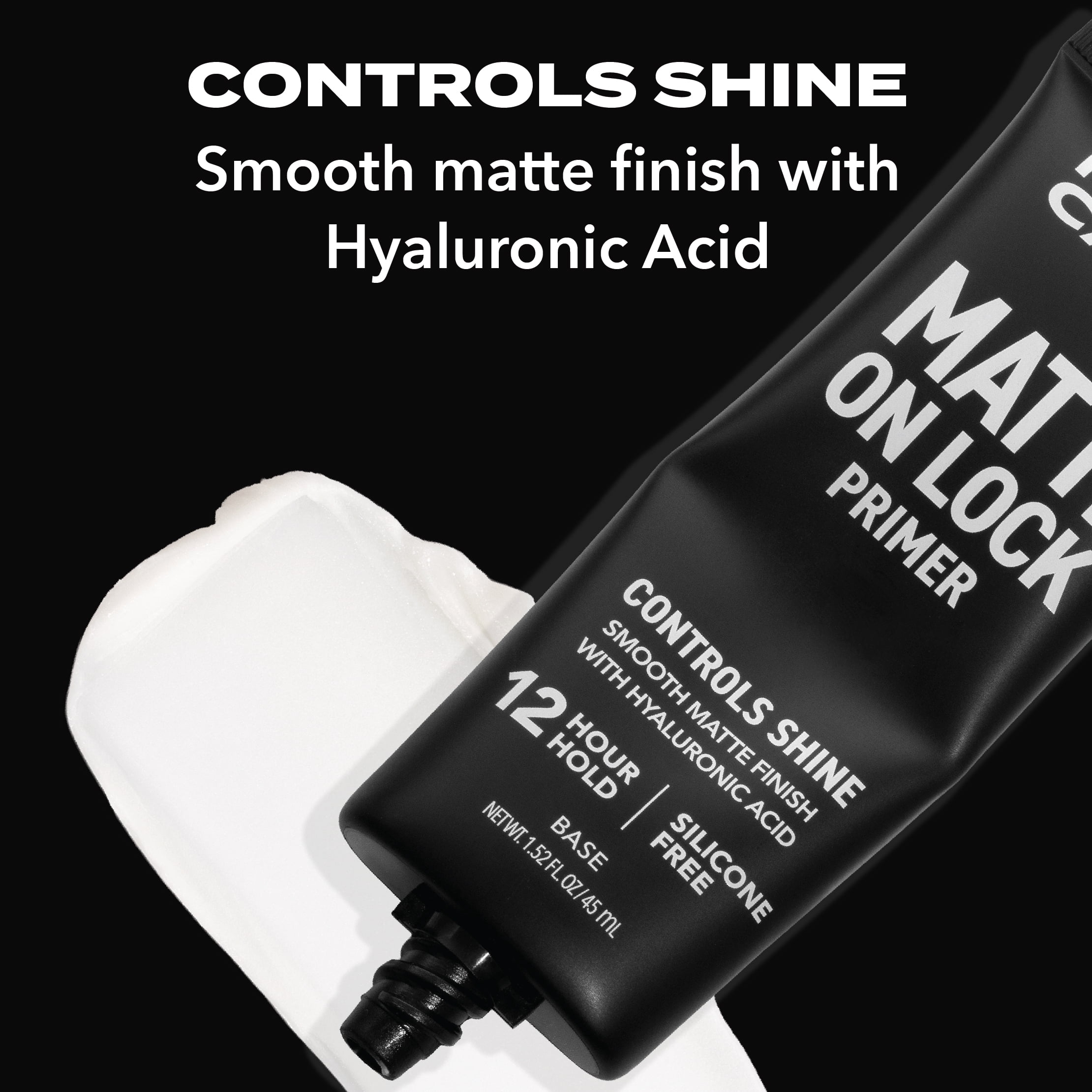 Hard Candy Matte On Lock Base de teint anti-brillance à base d'eau, contrôle du sébum, argile de kaolin, tenue 12 h