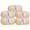 thumbnail image 1 of Unique Bargains Fil Mélange de Coton Jaune Vert, Lot de 5 de 50 g, 1 of 8