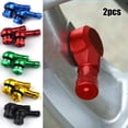 thumbnail image 3 of Lefu 2 Pcs Valve Sans Chambre à Air en Aluminium pour Tige de Pneu de Moto CNC à Angle de 90 Degrés, 3 of 3
