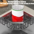 thumbnail image 4 of Kitchen Sink Corner Sponge Holder, Drain Rack with Holes, Under Sink Organizer for Kitchen Bathroom, Countertop Soap Scrubber Storage Basket, Durable Drying Caddy for Sponges Brushes Cleaning Tools, 4 of 6