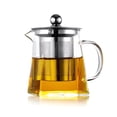 thumbnail image 4 of Glass Teapot with Stainless Steel Infuser - Borosilicate Stovetop Kettle for Loose Leaf Tea, 350ml Clear Pot with Filter for Herbal & Flower Tea, 4 of 9