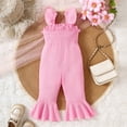 thumbnail image 4 of MIASHUI Stylish Girls Romper Jumpsuit Floral Design Fly Sleeve Casual Wear for Spring and Summer, 4 of 4