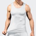 thumbnail image 4 of Styesk Tank Tops Men Fashionable Men's Solid Color Sleeveless Sports Training Tight Fitting Top, 4 of 4