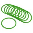 thumbnail image 1 of Unique Bargains 8.5cm Plastic Carnival Ringtoss Rings Hoop Party Favor Game, Green 24 Pack, 1 of 5