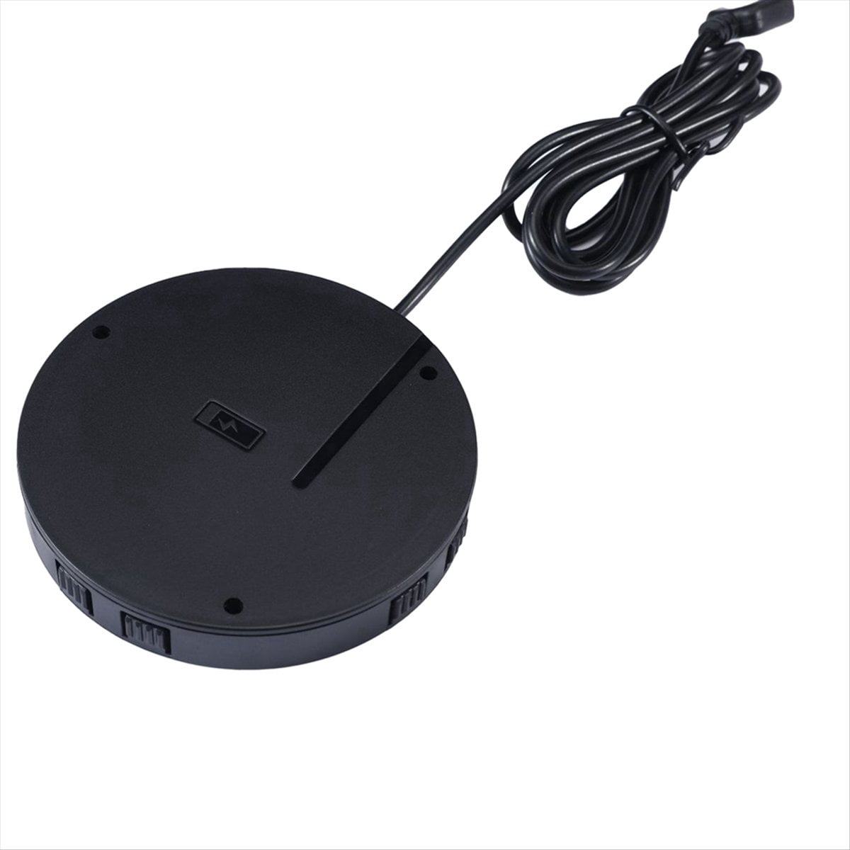 15W Invisible Wireless Charger 20MM Air Separation Fast Charging Easy Installation Quick Charger,1 * wireless charger 3 * screw,Black