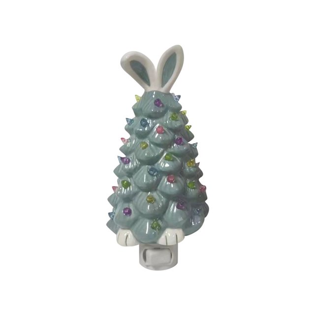 SUTENGDA 2pcs Easter Window Lights Easter Eggs Bunny Lights Decorations Battery Operated Easter Lights with Suction Cup Easter Decorations for Home Indoor Easter Party Decor