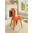 thumbnail image 2 of ACME Jakia Side Chair in Glossy Orange, 2 of 2