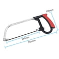 thumbnail image 3 of WIFKLSIIPG Mini Hacksaw and Block Set Compact Strong Frame Design Hand Saw with 1PC Hacksaw for Sawing Wood Pipes Steel Pipes Meat(Silver), 3 of 4