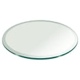 thumbnail image 1 of 36" Inch Round Glass Table Top 3/8" Thick Tempered Beveled Edge by Fab Glass and Mirror, 1 of 5