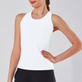 thumbnail image 2 of Timegard Womens Yoga Tank Tops Quick Dry Round Neck Sleeveless Rackback Workout Running Gym Top Trackshirts, 2 of 5