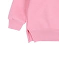 thumbnail image 3 of cfhntfmh Chandail pour Filles Garçons Molleton Confortable Col Rond Manches Longues Chandail de Base Doux Extensible Fente Latérale à Capuche, 3 of 4