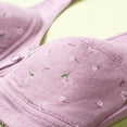 thumbnail image 4 of ylioge 3 Pack Plus Size Womens Front Closure Bras M-7XL No Underwire Push Up Underwear Bra Multipack Full Coverage Soft Support Bralettes, 4 of 6