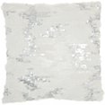 thumbnail image 1 of HomeRoots 386443 Sequined White Accent Throw Pillow, 1 of 1