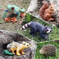 thumbnail image 3 of Animaux de la Forêt Figurines Jouets Éducatifs Ensemble de Modèles d'Animaux pour, 3 of 6