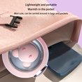 thumbnail image 4 of Lksixu Chauffe-Mains 1200mAh Rechargeable et Banque d'Alimentation Batterie In1 avec Câble USB Chauffe-Mains Réutilisable Portable Chauffe-Mains Gadgets de Cuisine, 4 of 6