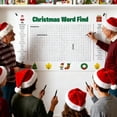 thumbnail image 2 of TIELUTT Xmas Word Search Poster Family Word Search Wall Game Interesting Interactive Experience for Mat for Crawling Children's Games Children's Carpet Pacifier Months Children's Enclosure, 2 of 8
