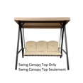 thumbnail image 3 of APEX GARDEN Replacement Canopy Top for Model#GSS00132D Cunningham 3-Seater Patio Swing (Top Only), 3 of 5