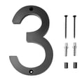 thumbnail image 1 of Modern Floating House Number Creatives Digital House Number Acrylic Full, 1 of 4
