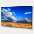 thumbnail image 2 of Ciel Bleu Nuageux au-Dessus de la Prairie - Impression d'Art sur Toile Paysage, 2 of 3