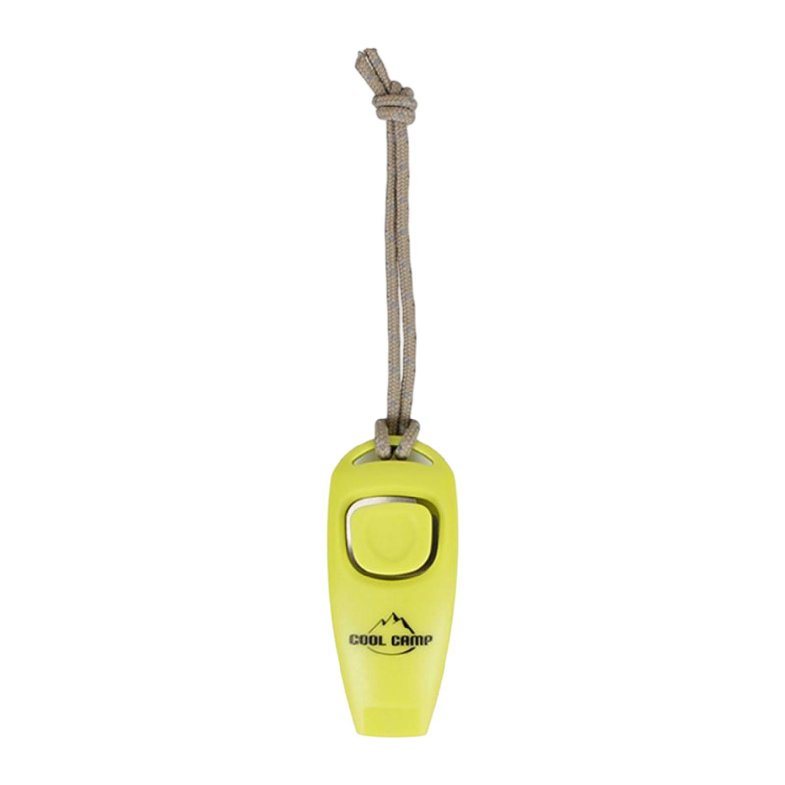 Almencla Emergency Whistle Safe Whistle Camping Whistle for Boating Climbing Kayaking Light Green