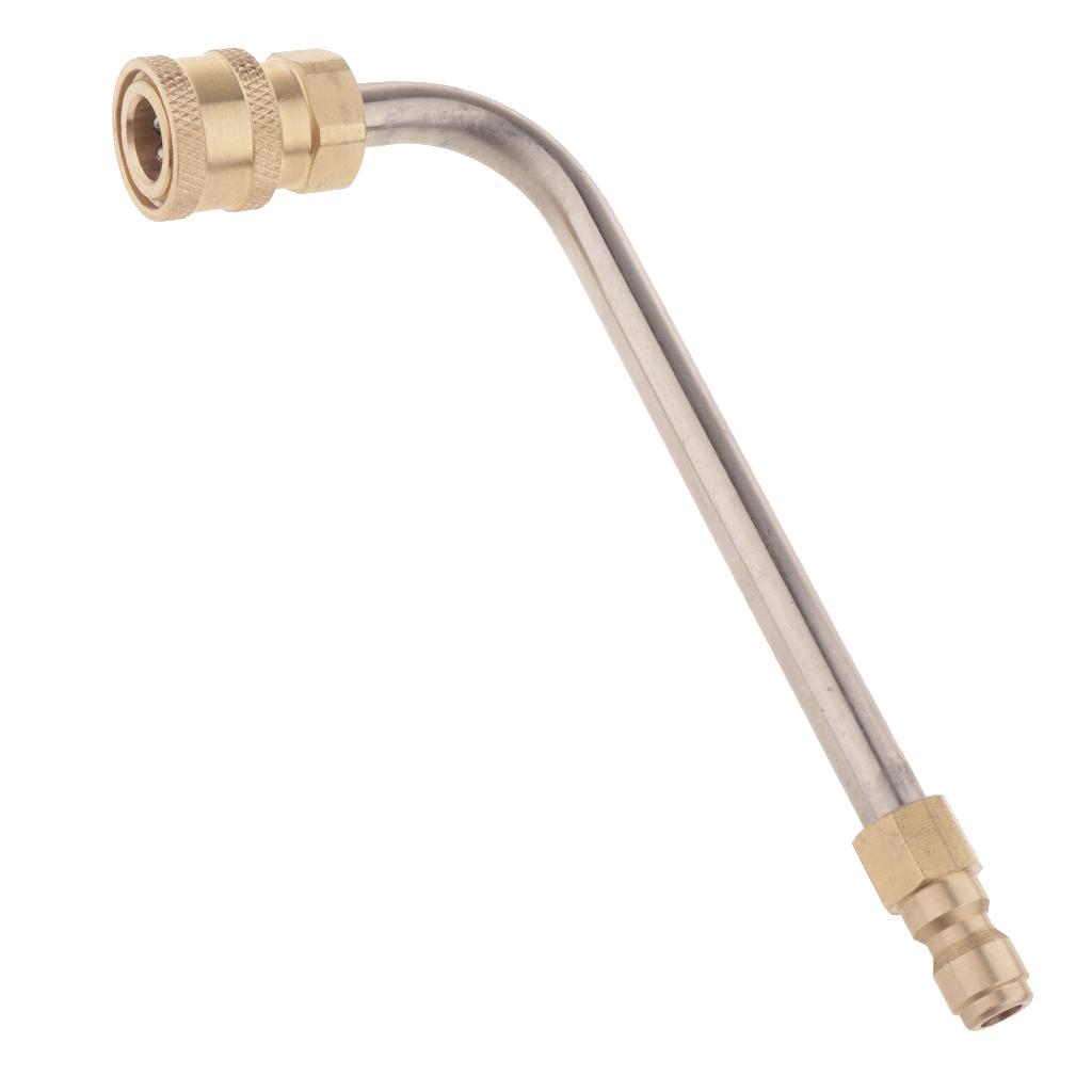 jinwen Tournevis d'Extension Tige d'Extension pour Lance 1/4 Pouce Raccord Rapide, Nettoyage 17 cm